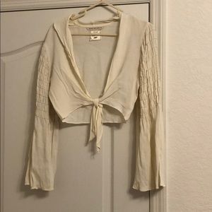 Max Studio Crop top blouse